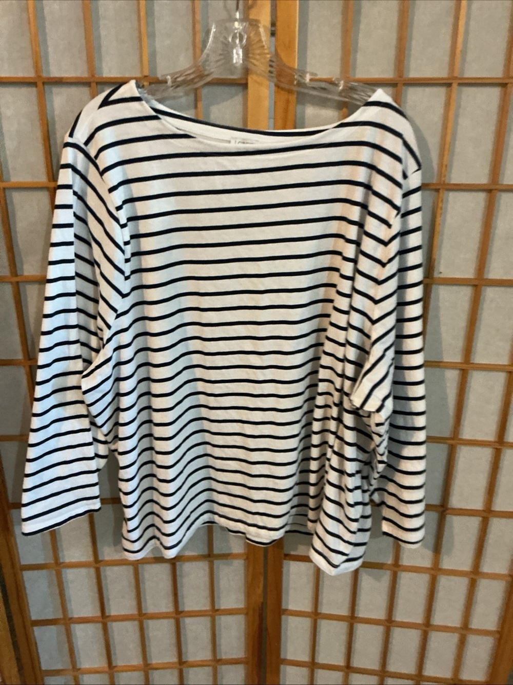 NEW J. CREW BOATNECK STRIPED TOP